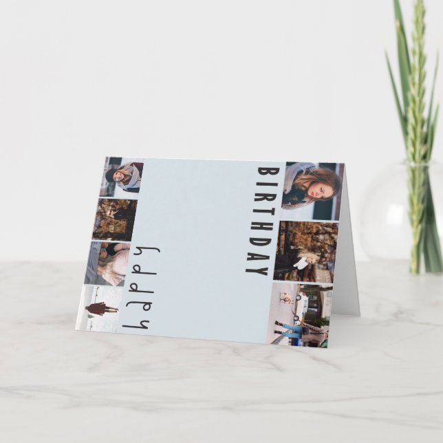 Customizable Template Birthday Card (Front)