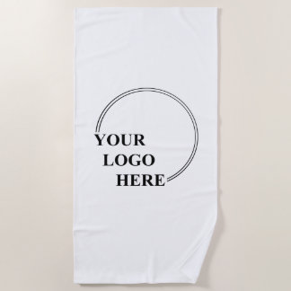 Customizable Template Create Your Own Gift Idea  Beach Towel