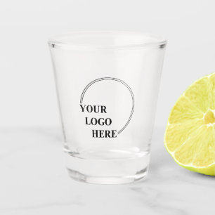 Customizable Template Create Your Own Gift Idea  Shot Glass