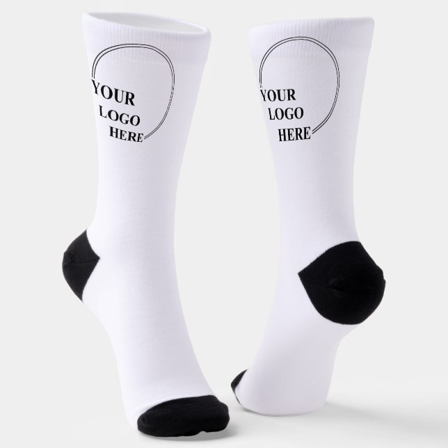 Customizable Template Create Your Own Gift Idea  Socks (Angled)