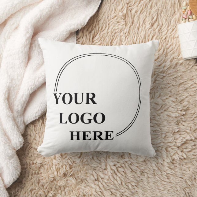 Customizable Template Create Your Own Gift Idea  Throw Pillow (Blanket)