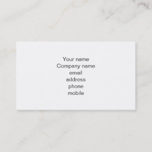 Customizable Template Make Your Own Business Card