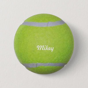 Customizable Tennis Ball 2 Inch Round Button