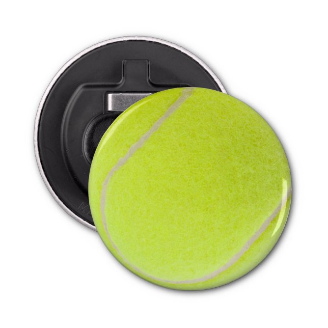 Customizable Tennis Ball Bottle Opener (Front)