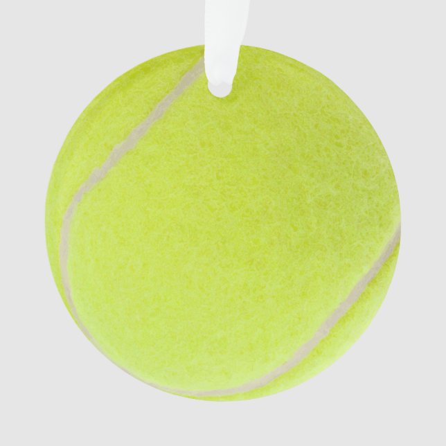Customizable Tennis Ball Ornament (Front)