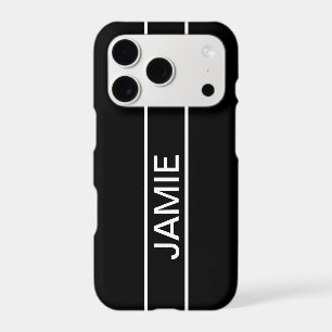 Customizable Text Bold Modern Black & White