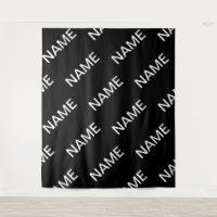 Customizable Text | Bold Modern Black & White