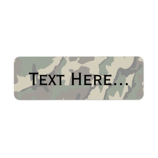 Customizable Text, Camo Labels