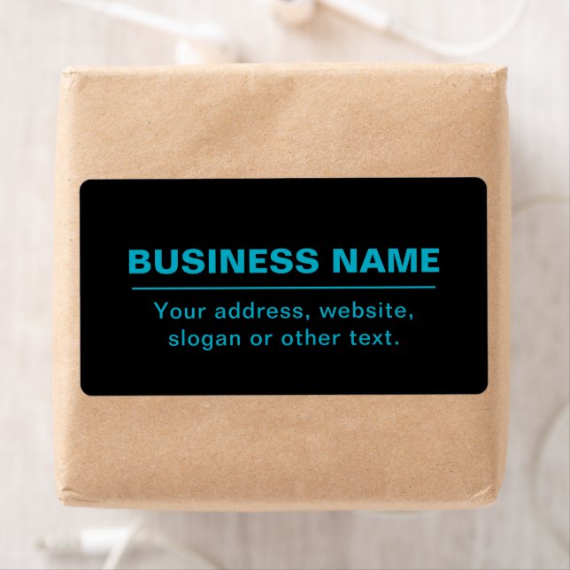 Customizable Text for Business Etc. Editable Black (Insitu)