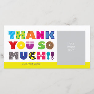 Customizable Thank You
