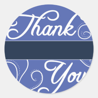 Customizable Thank You Stickers