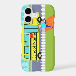 Customizable the Catching School Bus iPhone 7 Case