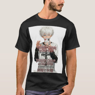 Customizable Thorned-Crown-&-Cold-Eyes Anime Boy  T-Shirt