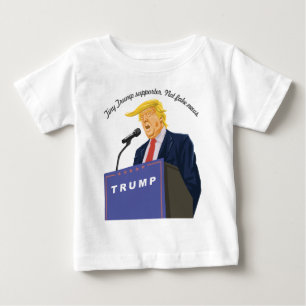 Customizable Tiny Trump Supporter Future President Baby T-Shirt