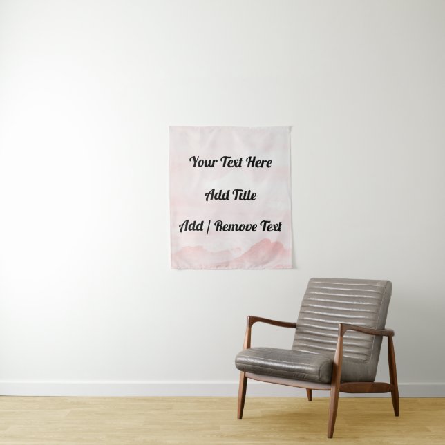 Customizable Title, Name (50" x 60") Tapestry (In Situ)