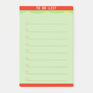Customizable To Do List Post-it Notes