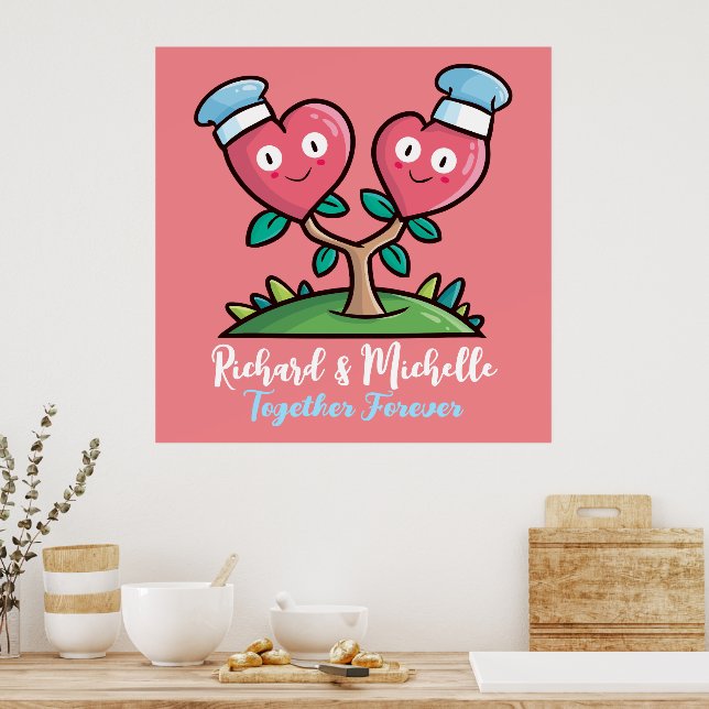 Customizable Together Forever Poster (Kitchen)