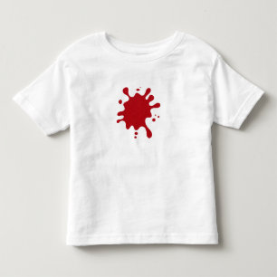 Customizable Tomato Red Paint Splat Tee