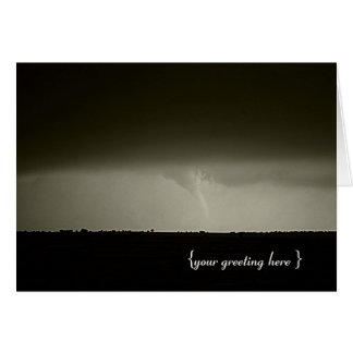 Customizable Tornado Card