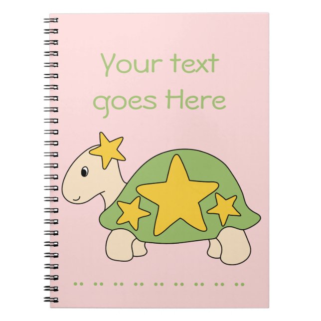 Customizable Tortoise Notebook 5 (Front)