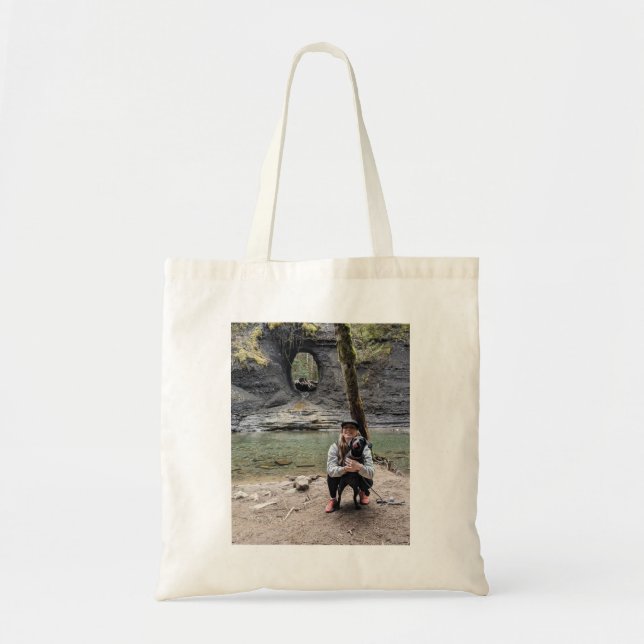 Customizable Tote Bag Your Dog- Your Style! (Front)