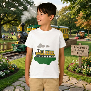 Customizable Train T-Shirt