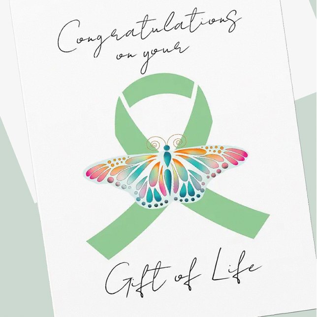 Customizable Transplant Care Folded Card (Creator Uploaded)