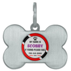 Customizable Trinidad & Tobago Pet ID Tag