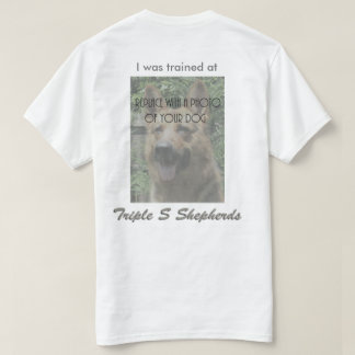 Customizable Triple S Shepherds Training Tshirt