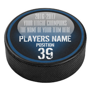Customizable Trophy Hockey Puck