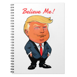 CUSTOMIZABLE TRUMP Spiral Notebook 