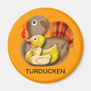 Customizable Turducken Design Magnet