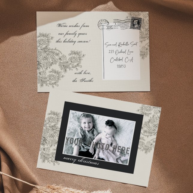 Customizable Two Sided Photo Post Card (Creator Uploaded)