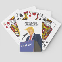 Customizable Ultimate Trump Card President Trump