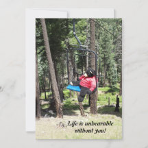 Customizable Unbearable Card