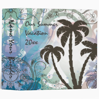 Customizable Vacation Album Binder