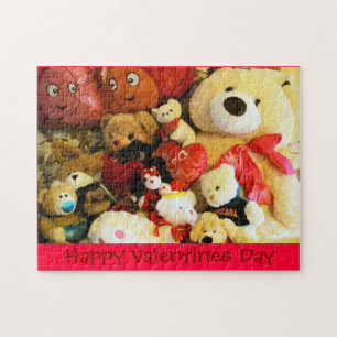 Customizable Valenpuzzle  Royal  Plush Jigsaw Puzzle