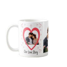 Customizable Valentine’s Day mug – Our Love Story