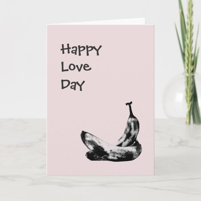 Customizable Valentines Day Card Arty Funny Unique (Front)