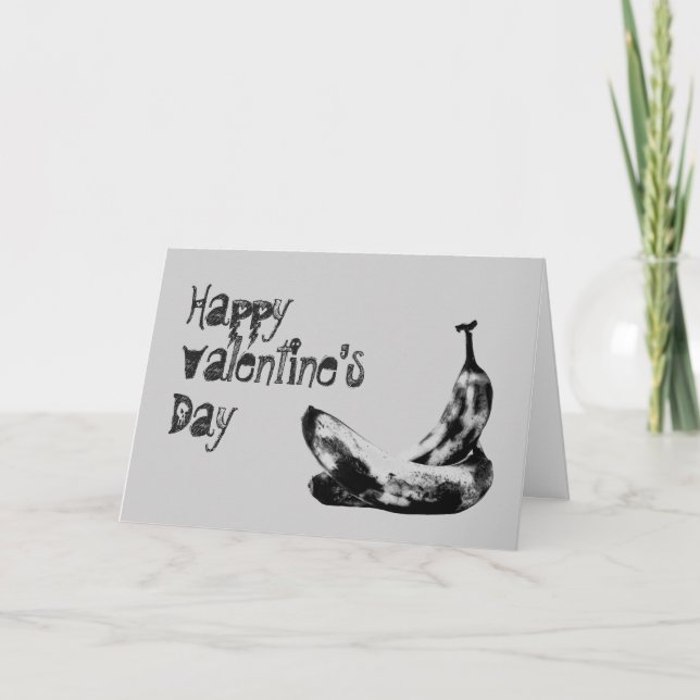 Customizable Valentines Day Card Funny Unique (Front)