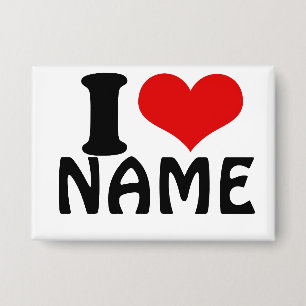 Customizable Valentines Day I love Heart Custom