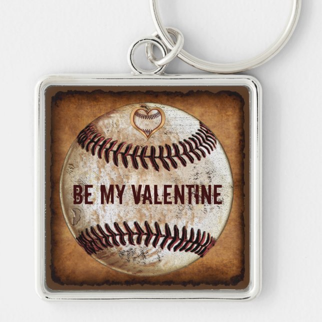 Customizable Valentines Day Presents for Boyfriend Keychain (Front)