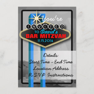 Customizable Vegas-Themed Event Invitation