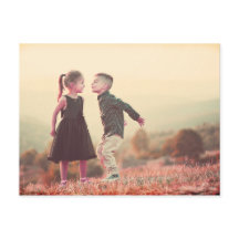 customizable vintage kissing kids under sun