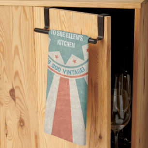 Customizable Vintage Kitchen Towel
