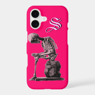 Customizable Vintage Skeleton "Thinker"