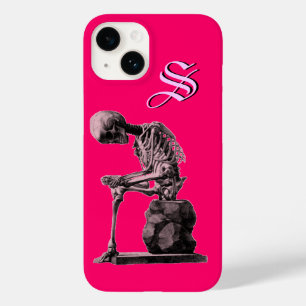 Customizable Vintage Skeleton "Thinker" Case-Mate iPhone 14 Case
