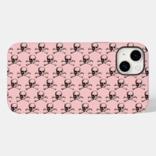 Customizable Vintage Skull & Crossbones Case-Mate iPhone 14 Plus Case