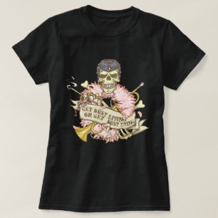 Customizable Vintage Skull T-Shirt