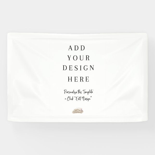 Customizable Vinyl Banner (Horizontal)